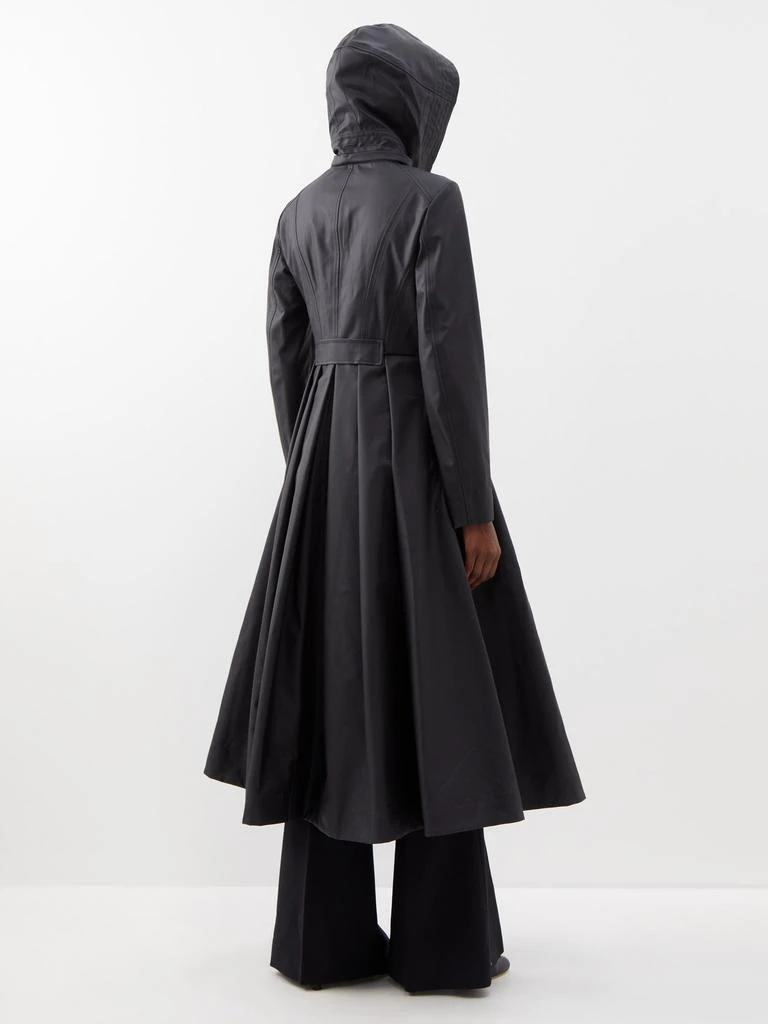 商品Gabriela Hearst|Coleman pleated hooded raincoat,价格¥16910,第5张图片详细描述