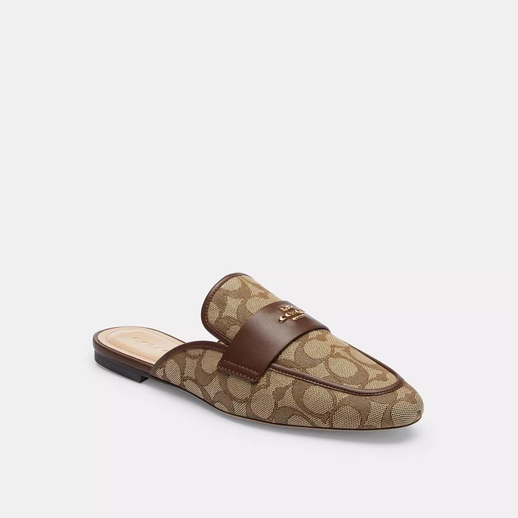 商品Coach|Samie Slide In Signature Jacquard,价格¥1053,第1张图片