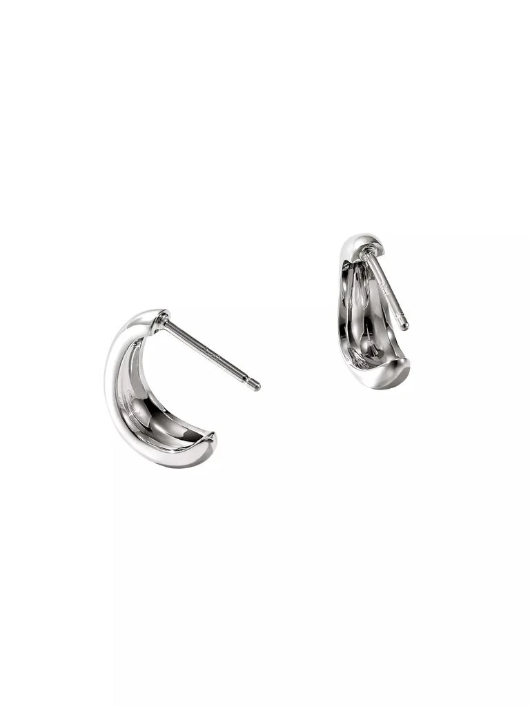 商品John Hardy|Surf Sterling Silver Small Hoop Earrings,价格¥1874,第5张图片详细描述