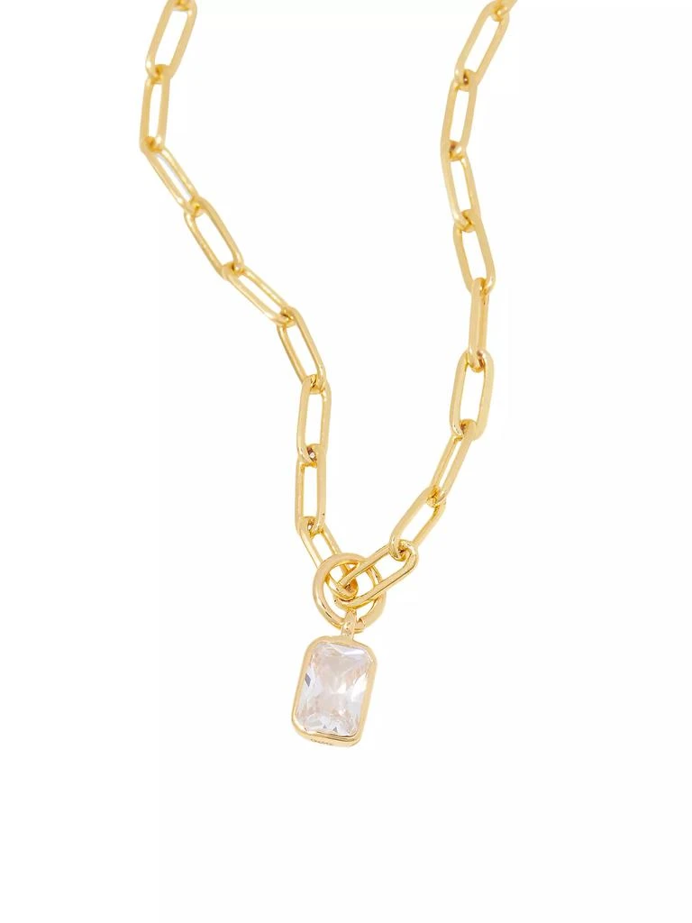 商品brook & york|Mackenzie 14K-Yellow-Gold Vermeil & Birthstone Pendant Necklace,价格¥675,第2张图片详细描述