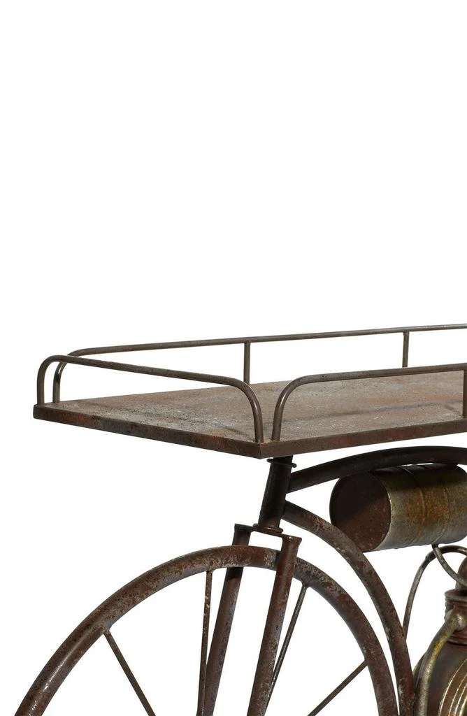 商品GINGER BIRCH STUDIO|Brown Metal Indoor & Outdoor Bike Plant Stand,价格¥3844,第3张图片详细描述