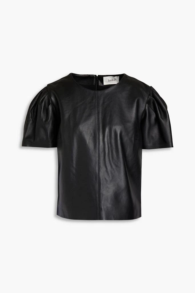 商品ba&sh|Lita leather top,价格¥1133,第1张图片