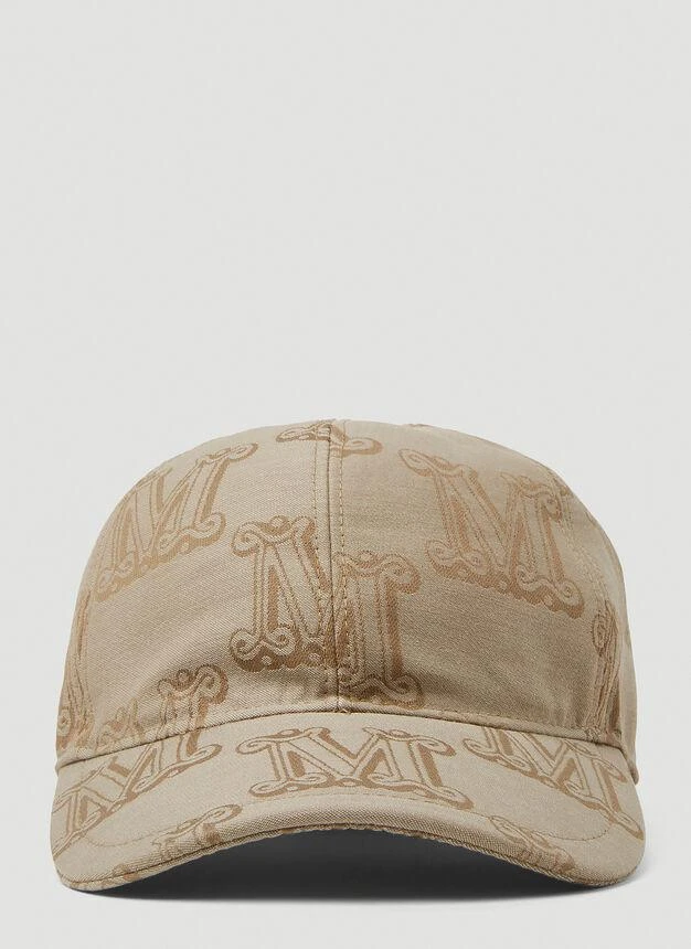 商品Max Mara|Belgio Logo Baseball Cap in Beige,价格¥943,第1张图片