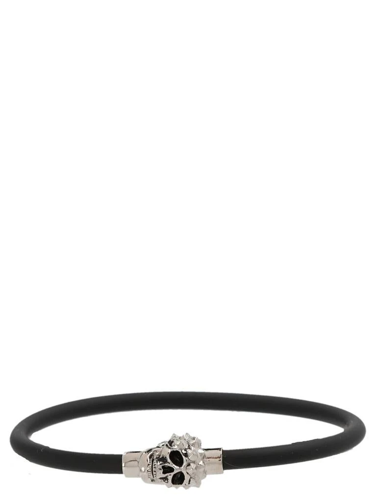 商品Alexander McQueen|ALEXANDER MCQUEEN Crystal skull bracelet,价格¥1368,第1张图片