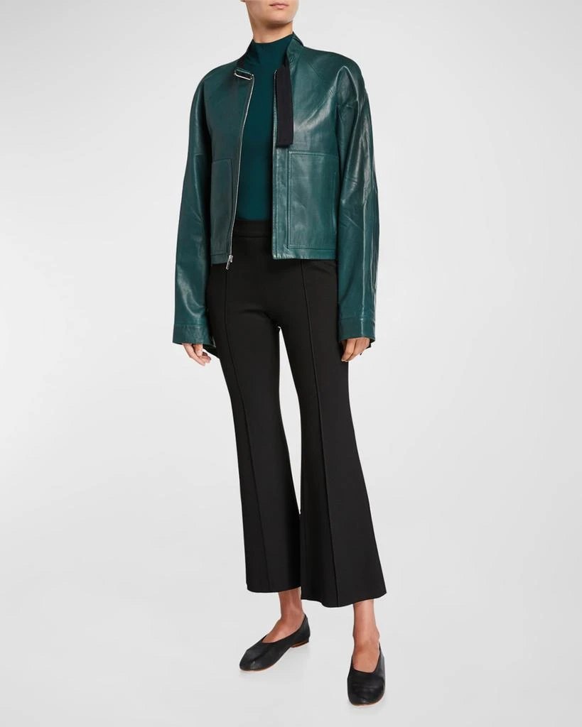 商品ROSETTA GETTY|Cropped Flare Trousers,价格¥6115,第3张图片详细描述