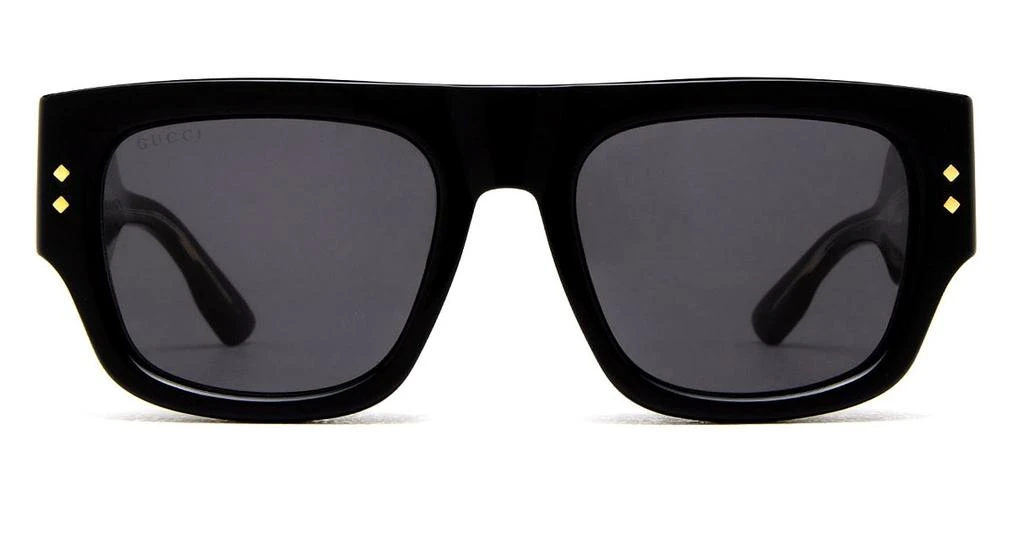 商品Gucci|Grey Square Men's Sunglasses GG1262S 001 54,价格¥2196,第1张图片