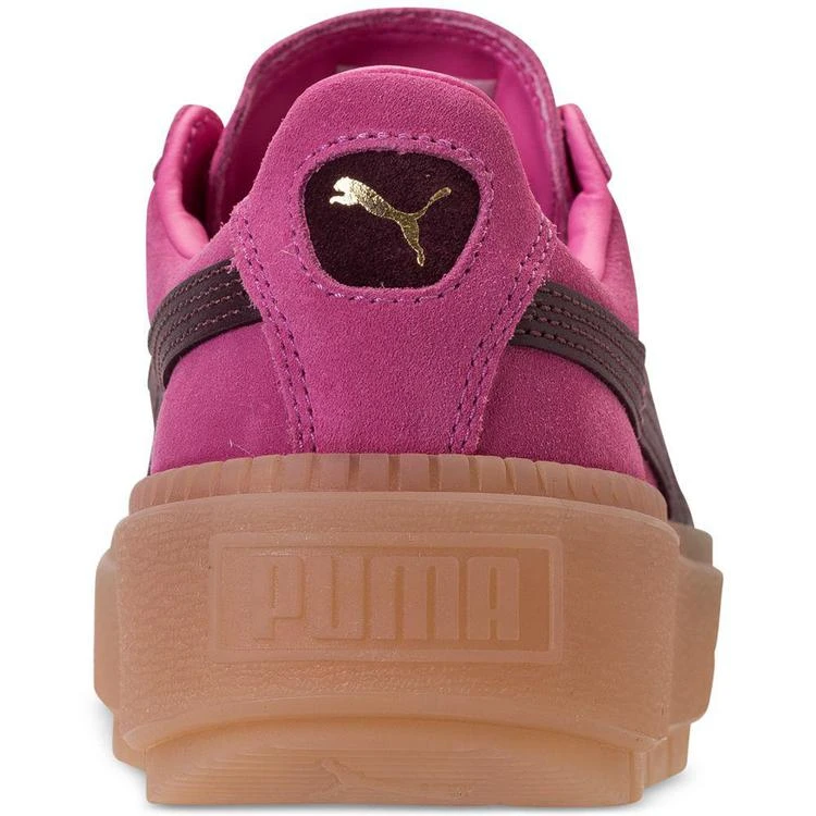 商品Puma|Women's Suede Platform Rugged Casual Sneakers from Finish Line,价格¥333,第5张图片详细描述