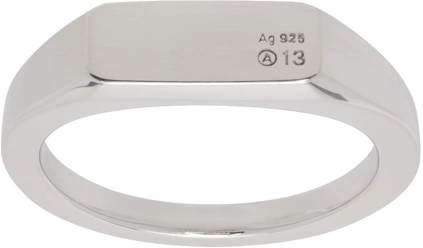 商品Numbering|Silver #7401 Ring,价格¥640,第1张图片