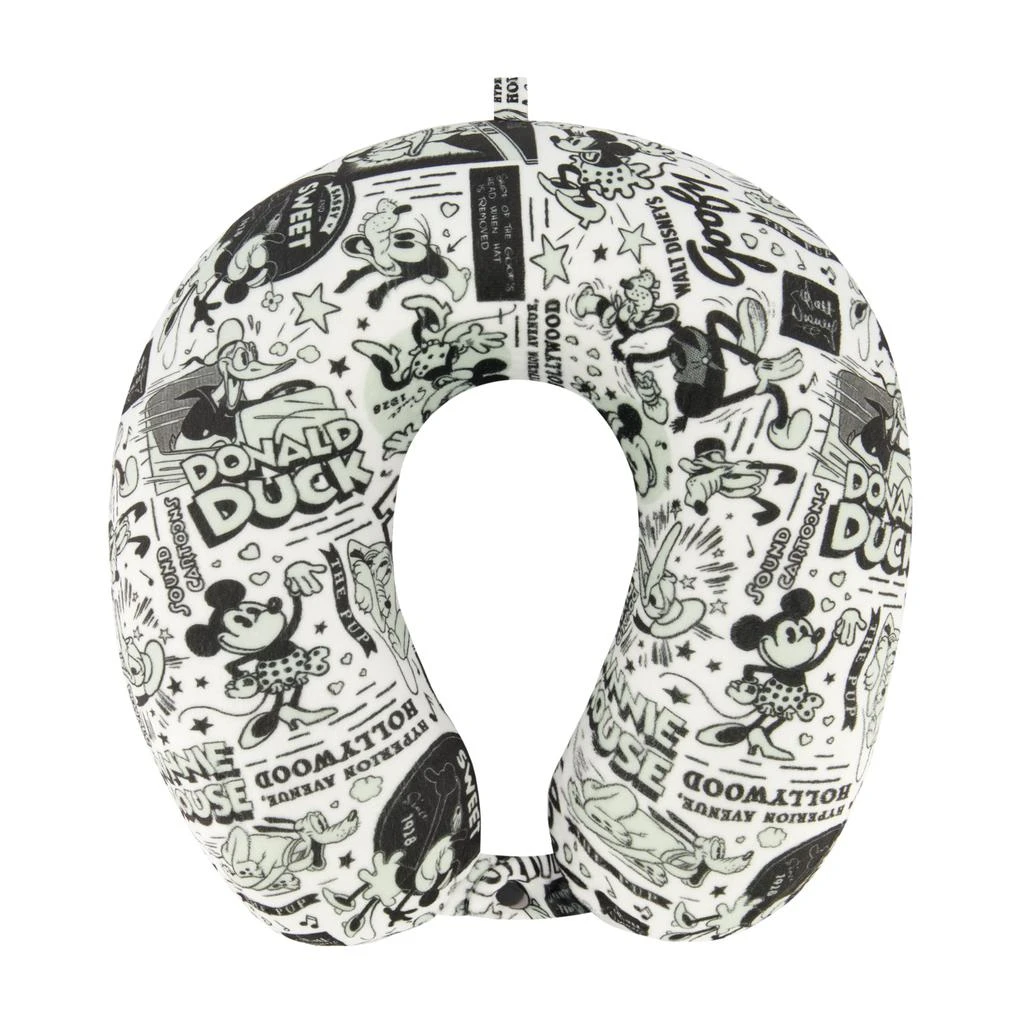 商品Ful|DISNEY 100 all Characters all over print travel Neck Pillow with Memory foam,价格¥126,第1张图片