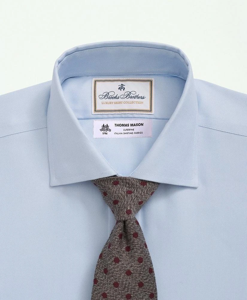 商品Brooks Brothers|Brooks Brothers X Thomas Mason® Cotton Poplin English Collar Dress Shirt,价格¥1546,第2张图片详细描述