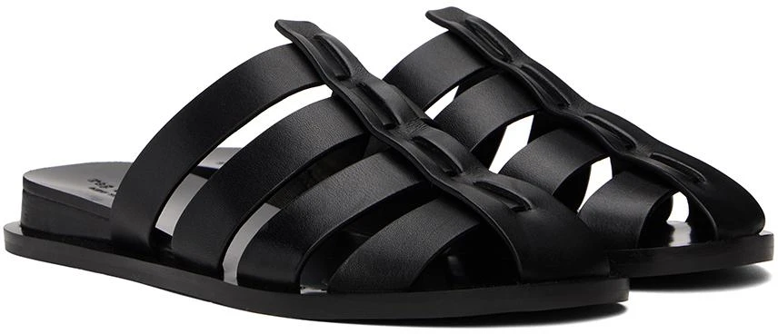 商品Rag & Bone|Black Beau Fisherman Slides,价格¥1048,第4张图片详细描述