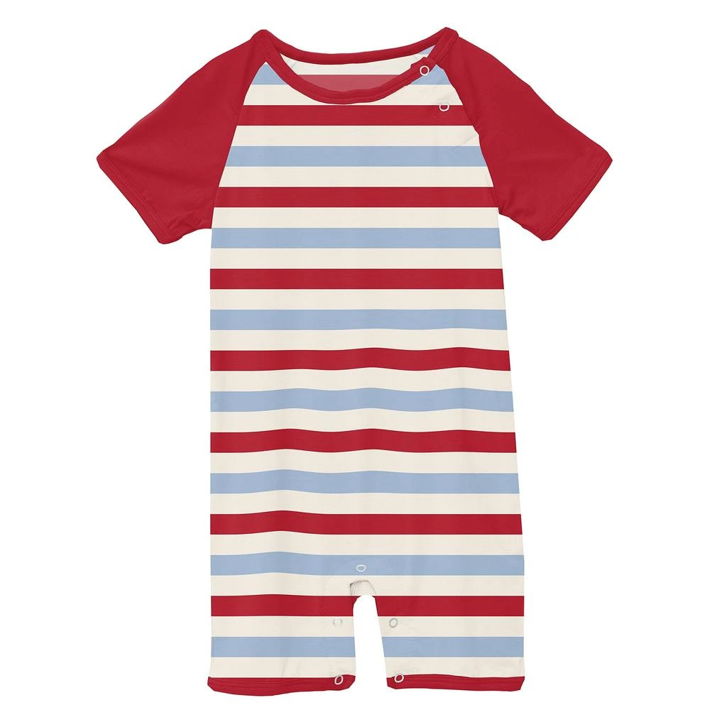 商品KicKee Pants|Print Raglan Romper (Infant),价格¥104,第1张图片