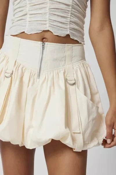 商品Urban Outfitters|UO Myra Drop-Waist Bubble Mini Skirt,价格¥259,第1张图片