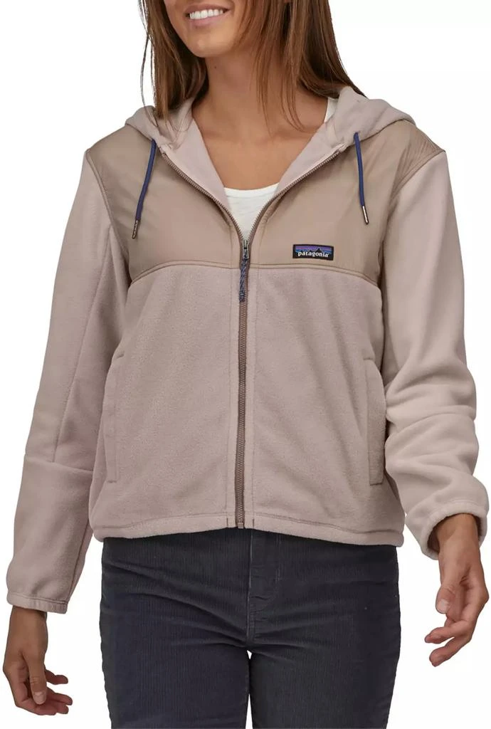 商品Patagonia|女士全拉链抓绒连帽衫 防风耐用保暖,价格¥492,第1张图片
