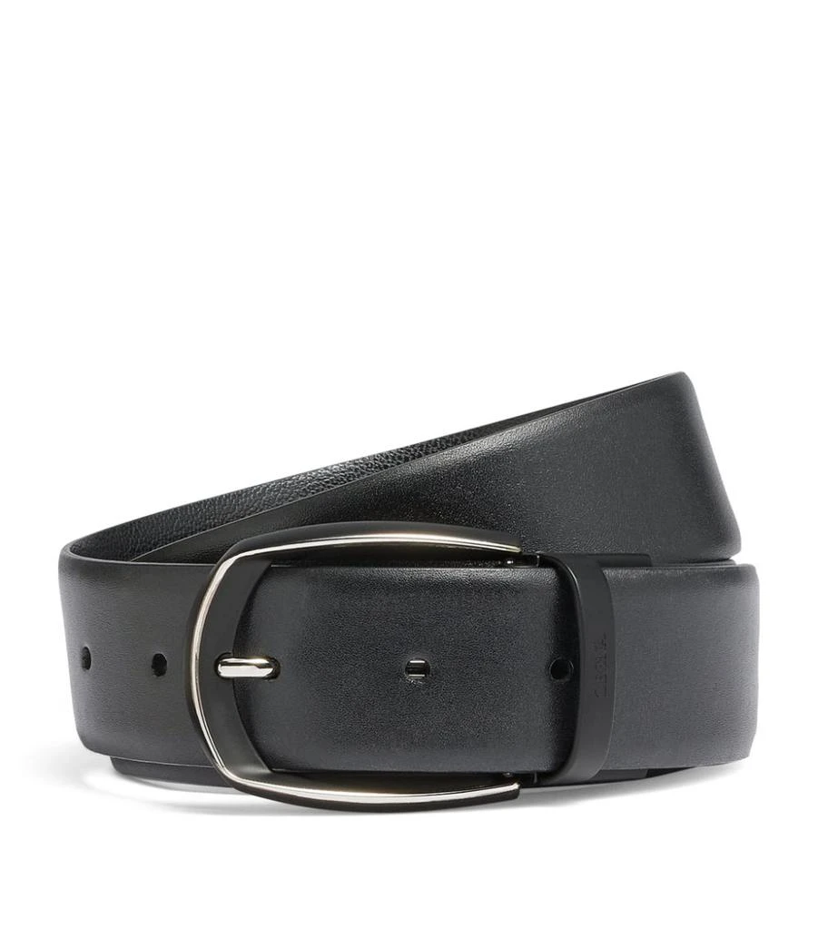商品Zegna|Leather Reversible Belt,价格¥5355,第1张图片