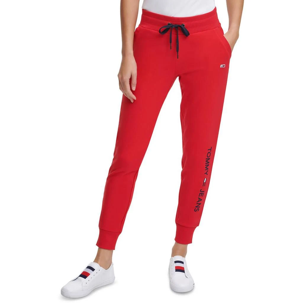 商品Tommy Jeans|Tommy Jeans Womens Sweatpants Comfy Jogger Pants,价格¥218,第1张图片