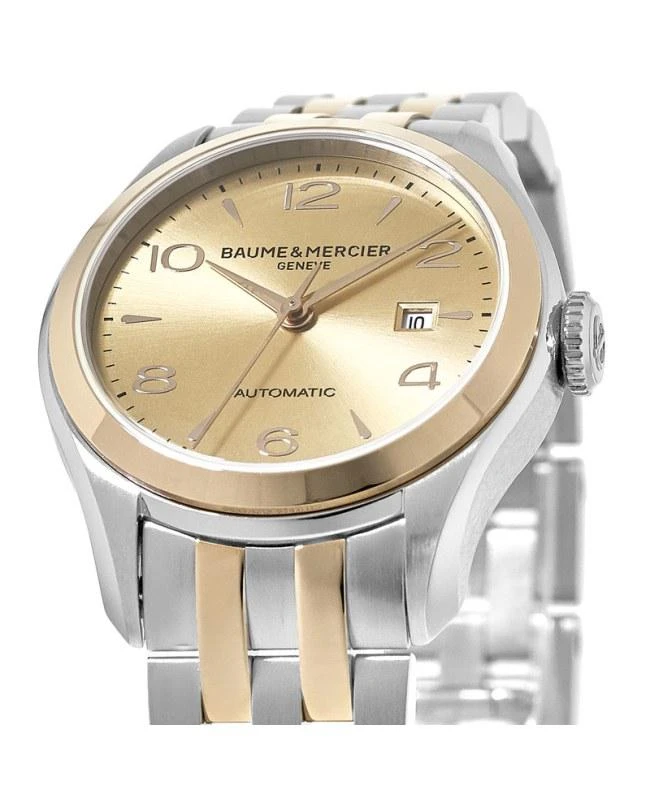 商品Baume & Mercier|Baume &amp; Mercier Clifton Automatic 18kt Rose Gold &amp; Steel 30mm Women&apos;s Watch 10351,价格¥8795,第2张图片详细描述