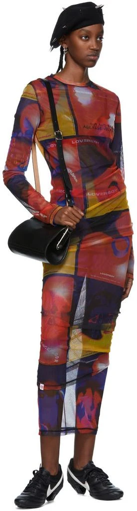 商品Charles Jeffrey Loverboy|Multicolor George Allen Polyester Maxi Dress,价格¥1188,第4张图片详细描述