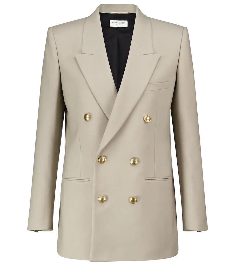 商品Yves Saint Laurent|Wool gabardine blazer,价格¥17325,第1张图片