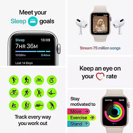 Apple Watch SE 44mm GPS + Cellular (Choose Color)商品第7张图片规格展示