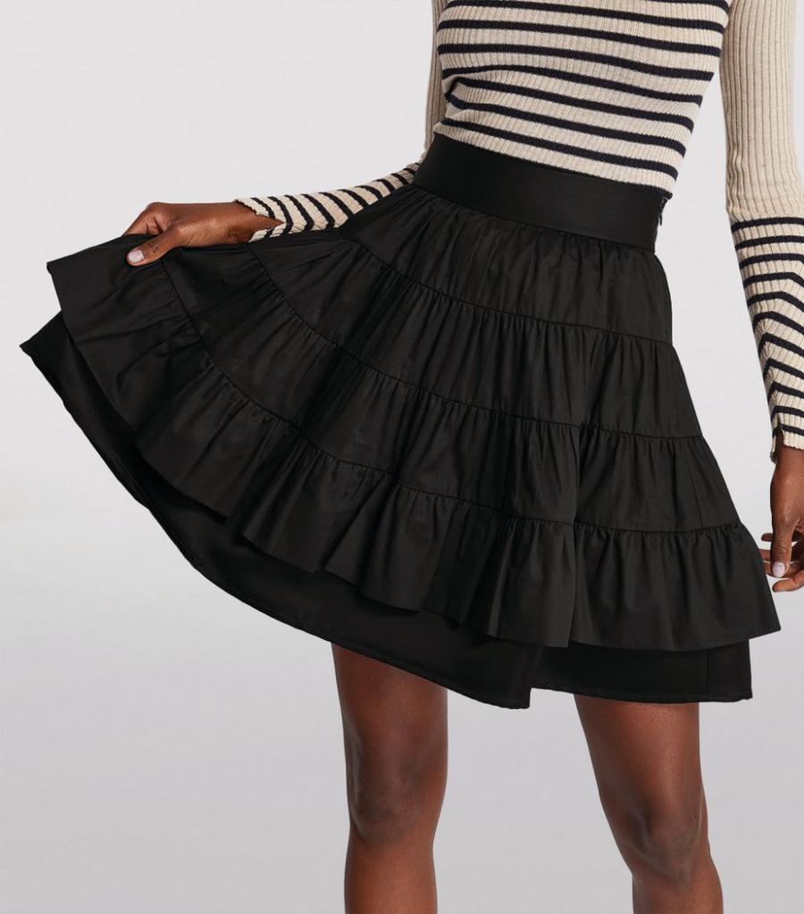 Cotton Tiered Fanfan Skirt商品第6张图片规格展示