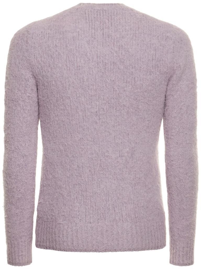 商品AMI|Brushed Wool & Alpaca Crewneck Sweater,价格¥3812,第7张图片详细描述