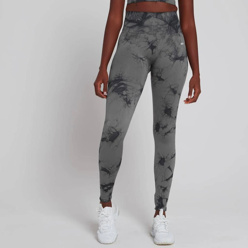 商品Myprotein|MP Women's Adapt Leggings - Black Tie Dye,价格¥194,第1张图片