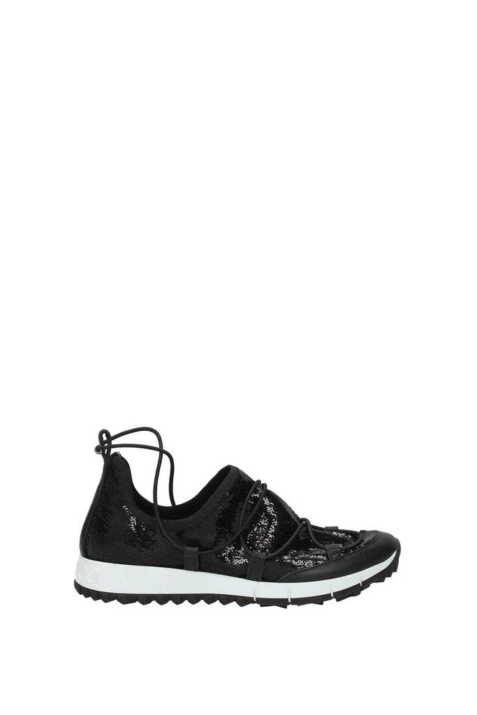 商品Jimmy Choo|Sneakers Glitter Black,价格¥1935,第1张图片