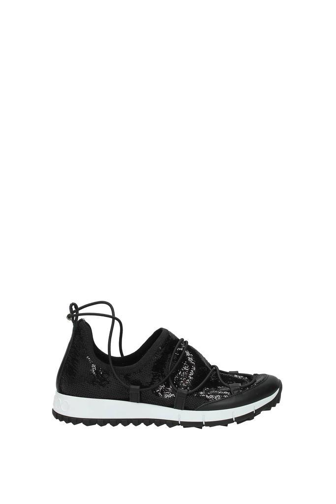 商品Jimmy Choo|Sneakers Glitter Black,价格¥1557,第1张图片