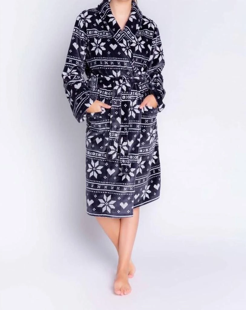 商品PJ Salvage|Frosted Robe In Slate,价格¥569,第1张图片