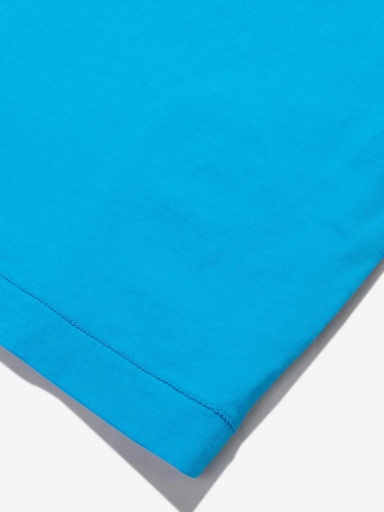Stone Island Pink, Yellow, Blue, Cream, Lilac, Navy Boys Cotton Short Sleeve Logo T-Shirt 商品