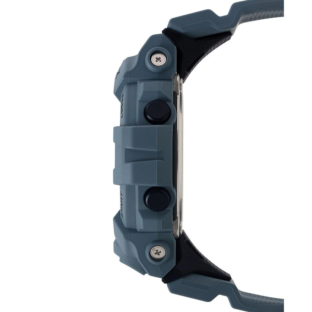 商品G-Shock|Men's Analog Digital Step Tracker Gray-Blue Resin Strap Watch 48.6mm表,价格¥975,第2张图片详细描述