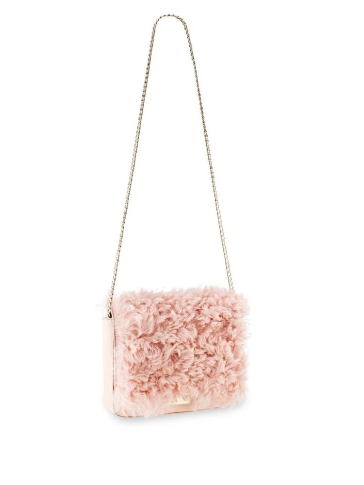 商品Loeffler Randall|Loeffler Randall - Lock Shearling Chain Shoulder Bag,价格¥1300,第3张图片详细描述