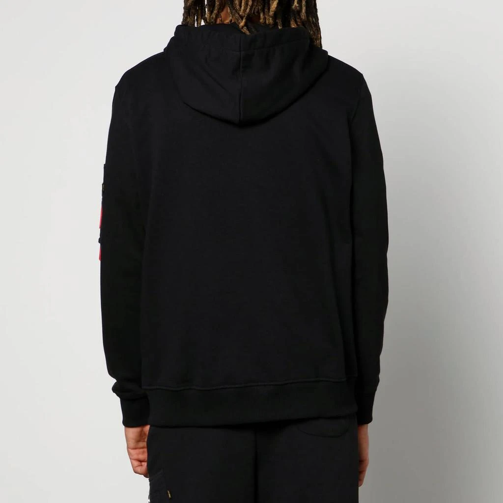 商品Alpha Industries|Alpha Industries X Fit Zip Sleeve Cotton-Blend Hoodie,价格¥459,第2张图片详细描述