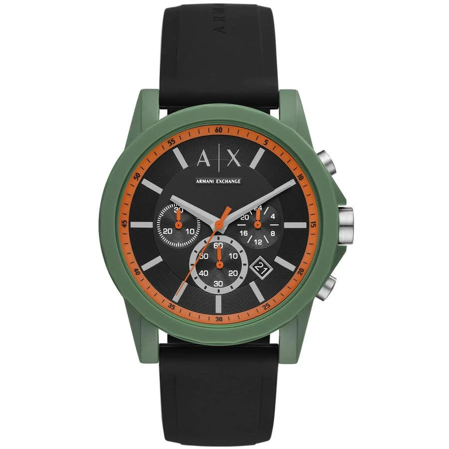 商品Armani Exchange|Armani Exchange Outerbanks Mens Chronograph Quartz Watch AX1348,价格¥819,第1张图片