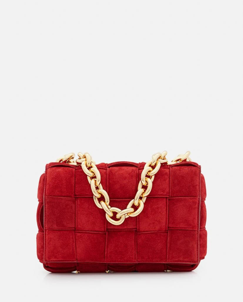 商品Bottega Veneta|MINI THE POUCH BAG IN WOVEN NAPPA,价格¥30206,第1张图片