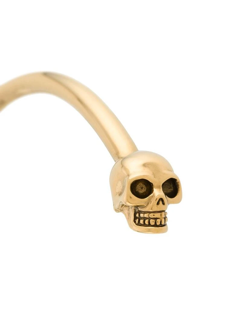 商品Alexander McQueen|TWIN SKULL BRASS BRACELET,价格¥1105,第3张图片详细描述