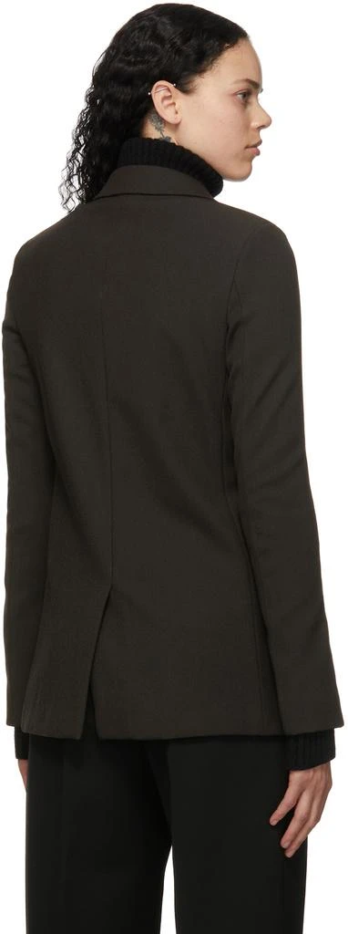 商品Bottega Veneta|Brown Wool Twill Blazer,价格¥18431,第3张图片详细描述