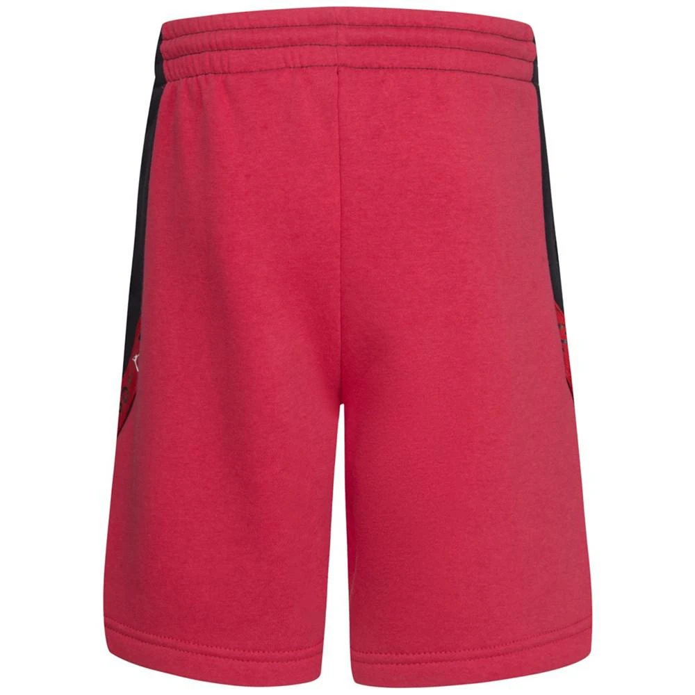 商品Jordan|Big Boys Drawstring Vertical Tape Fleece Shorts,价格¥181,第2张图片详细描述
