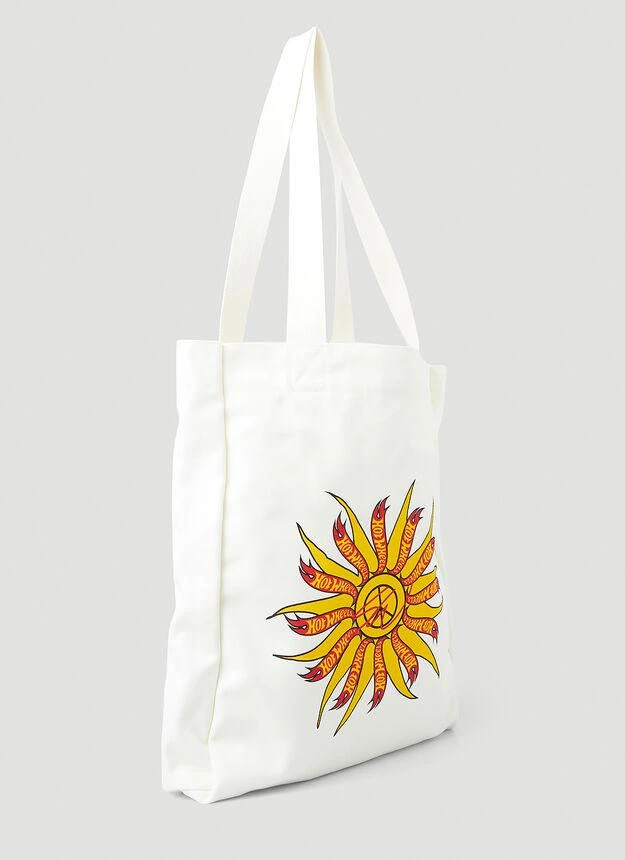 商品Adidas|Graphic Print Shopper Tote Bag in White,价格¥173,第2张图片详细描述