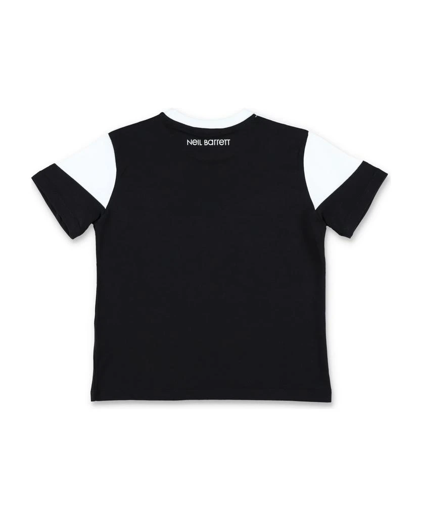 商品Neil Barrett|Bicolor Bolt S/s T-shirt,价格¥575,第2张图片详细描述