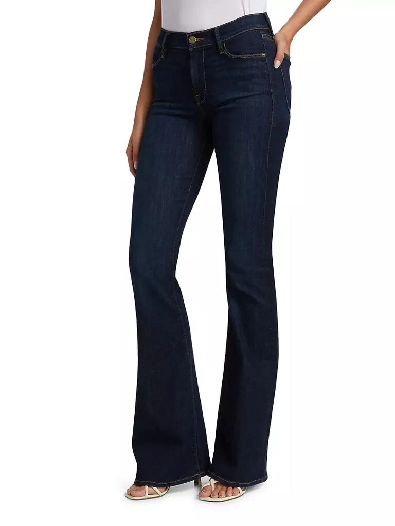 商品FRAME|Le High High-Rise Stretch Flare Jeans,价格¥1569,第4张图片详细描述