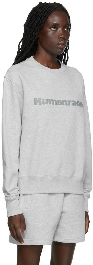 商品Adidas|Gray Humanrace Basics Cotton Sweatshirt,价格¥474,第2张图片详细描述