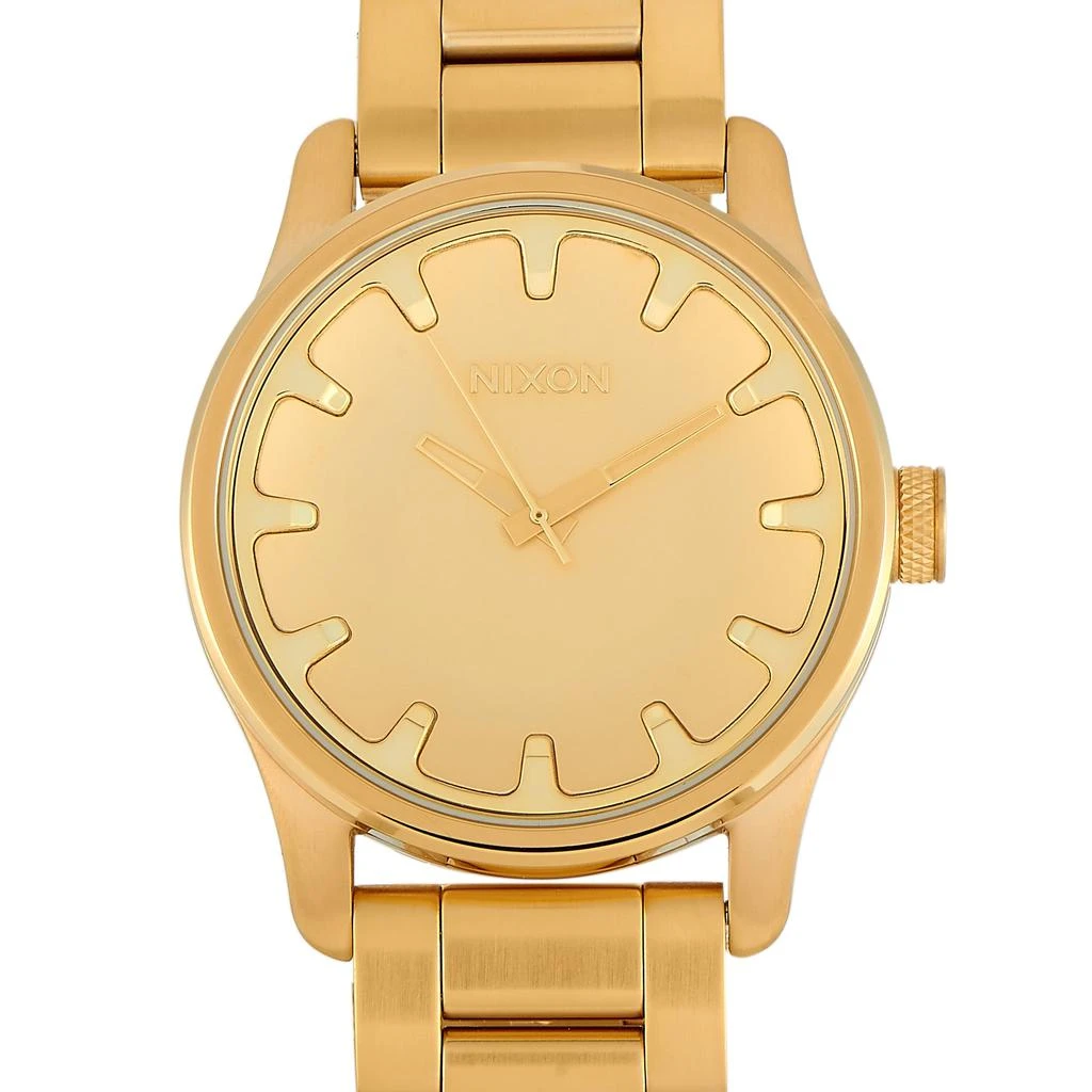 商品[二手商品] Nixon|Nixon Driver All Gold Stainless Steel 42 mm Watch A979 502,价格¥1588,第1张图片