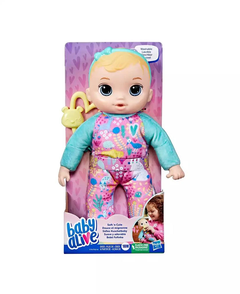 商品Baby Alive|Soften Cute Doll, Blonde Hair,价格¥90,第2张图片详细描述