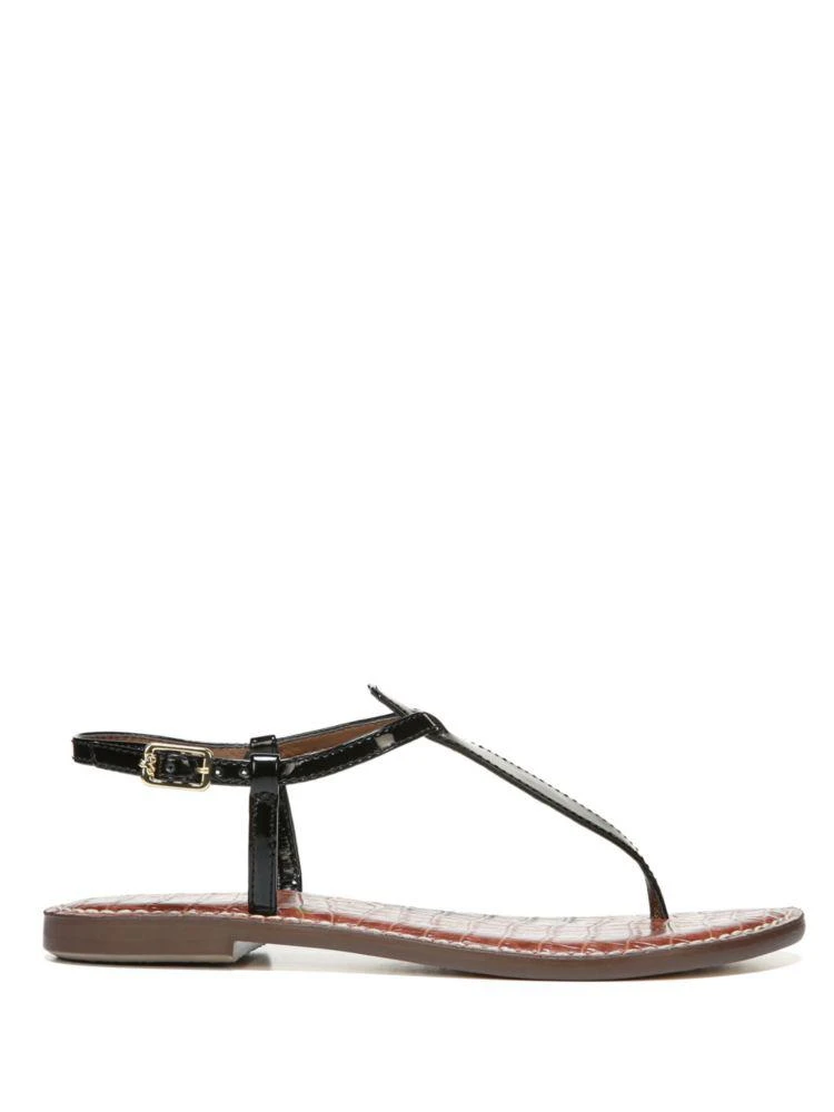 商品Sam Edelman|Gigi Patent Leather Sandals,价格¥242,第4张图片详细描述