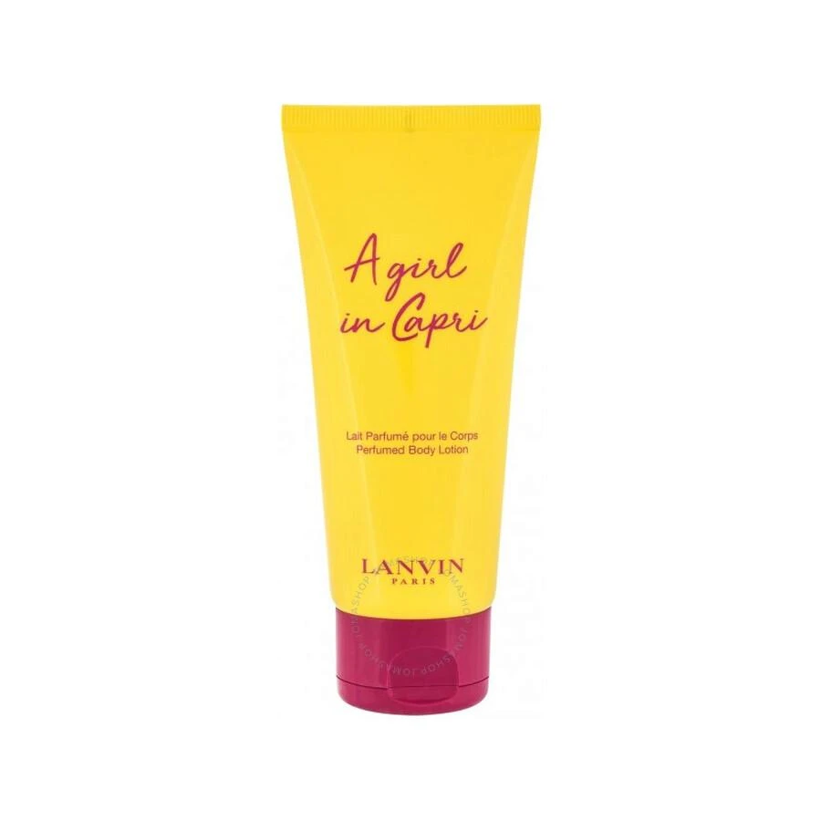 商品Lanvin|A Girl In Capri / Lanvin Body Lotion 3.3 oz (100 ml) (W),价格¥52,第1张图片