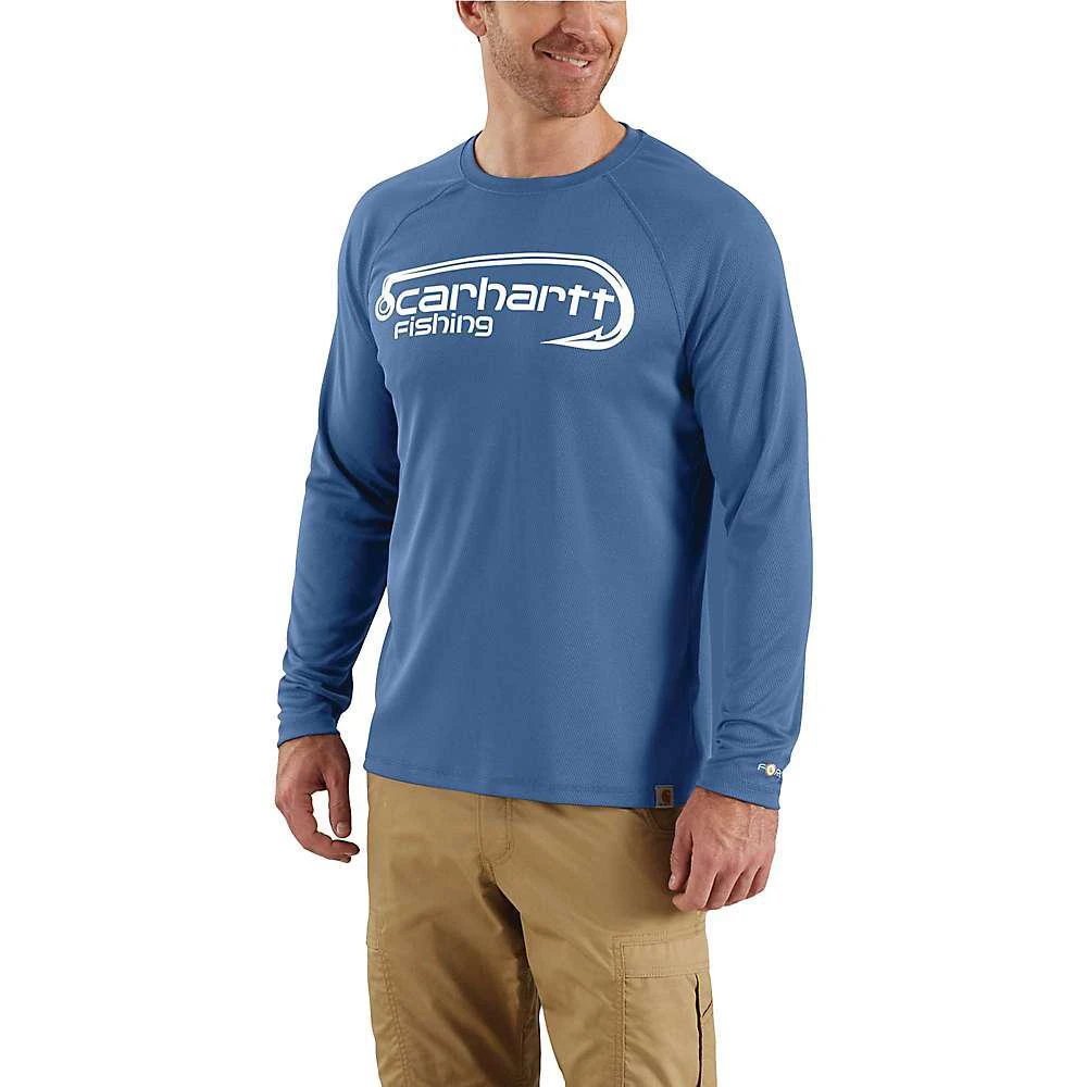 商品Carhartt|Carhartt Men's Force Fishing Hook Graphic LS T-Shirt,价格¥199,第2张图片详细描述
