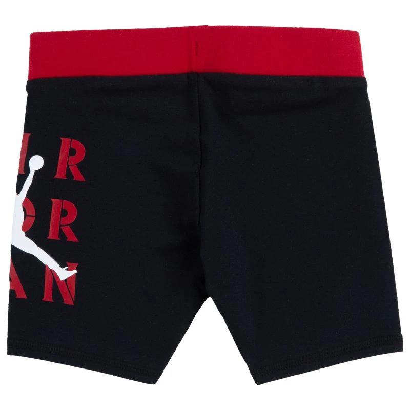 商品Jordan|Jordan AJ5 Stencil Shorts - Girls' Preschool,价格¥113,第2张图片详细描述
