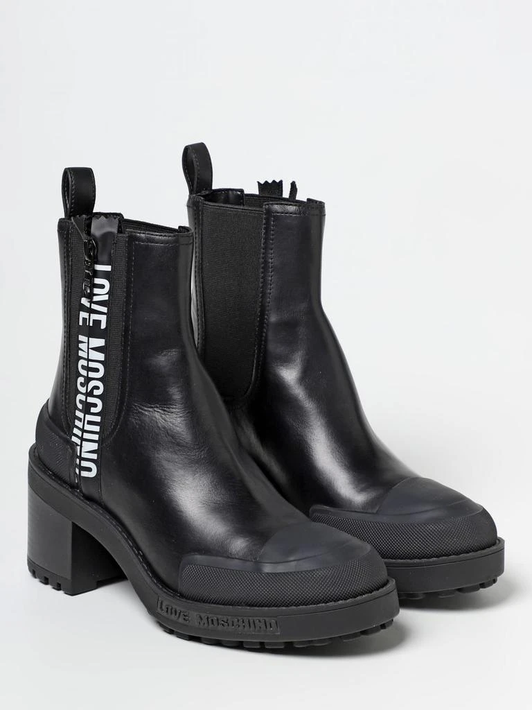 商品Love Moschino|Love Moschino leather ankle boot,价格¥2030,第2张图片详细描述